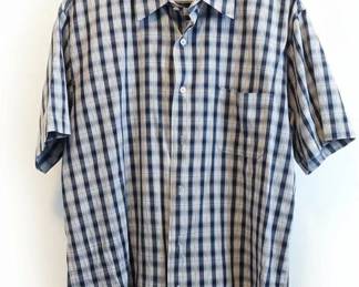 Woodys Retro Lounge Plaid ButtonDown Shirt