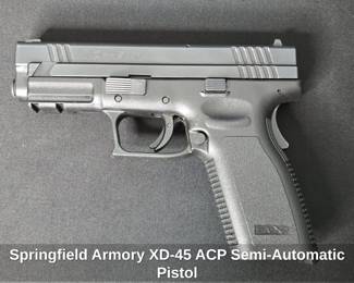 Springfield Armory XD-45 ACP Semi Automatic Pistol