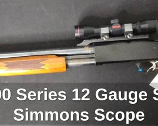 Mossberg 500 Series 12 Gauge Shotgun with Simmons Scope