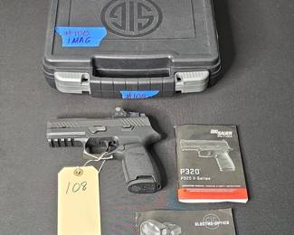 Sig Sauer P320 X Series Compact with Romeo1 Reflex Sight