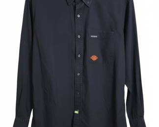 HarleyDavidson Mens ButtonDown Shirt B
