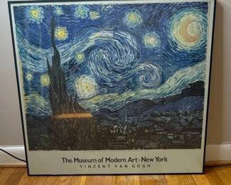 Vintage MoMA The Starry Night Poster Edition