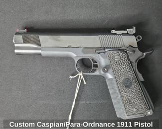 Custom Caspian/Para Ordnance 1911 Pistol