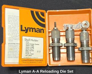Lyman AA Reloading Die Set second image