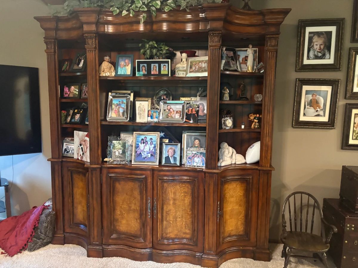 . . . beautiful wall unit