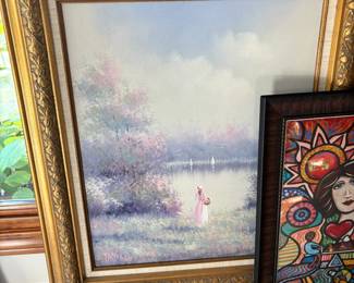 . . . oil painting