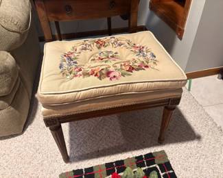. . . vintage footstool
