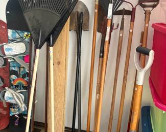 . . . yard tools