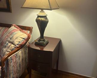 . . . accent lamp and end table