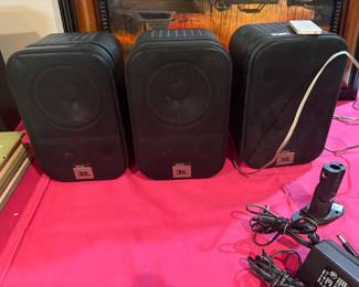 . . . JBL speaker set