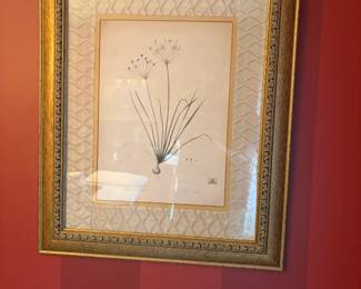 . . . another great framed floral piece