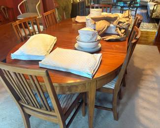 . . . and matching table and chairs