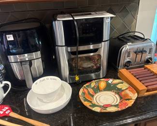 . . . air fryer, toaster, etc.