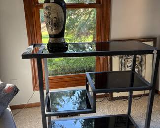 . . . nice table and accent lamp