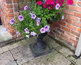 . . . another cement planter