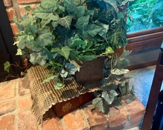 . . . faux plant