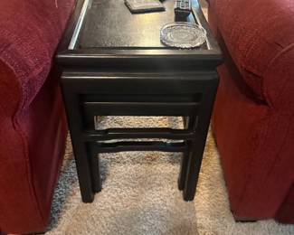 . . . end table