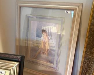 . . . framed woman