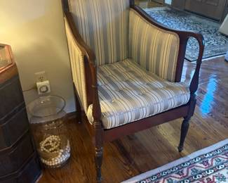 . . . antique accent chair