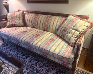 . . . great vintage upholstered couch