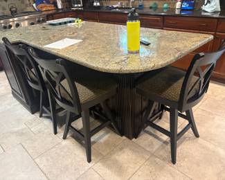 . . . set of three bar stools