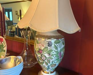 . . . accent ceramic lamp