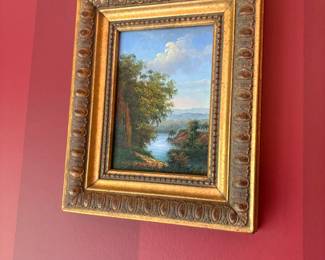 . . . small oil painting