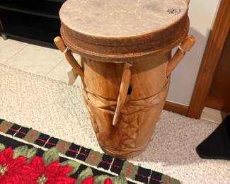 . . . African bongo/drum