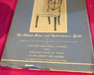 . . . vintage Hepplewhite furniture book