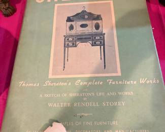 . . . vintage Sheraton furniture book