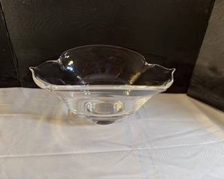 Signed Steuben Trillium Bowl 