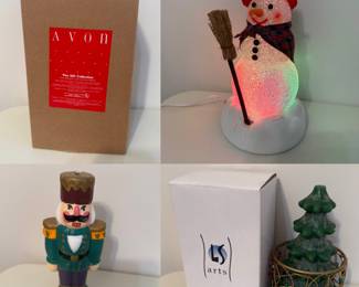 Vintage (1993), light up Avon "Chilly Sam" Snowman In Original Box