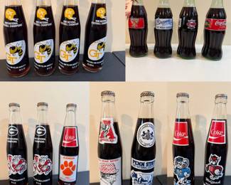 , Coke Bottle Collection ( Ga Bulldog, Ga Tech, Ect…)