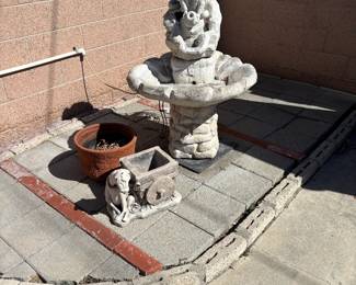 Backyard fountain