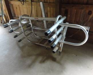 Aluminum Rod Holder (8 rods/cooler)