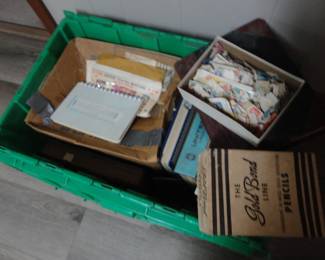 Big Big Box of Stamps from long ago