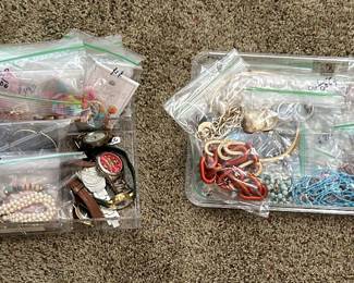 Women’s Costume Jewelry. Earrings, Watches, Necklaces, Bracelets, Clemson