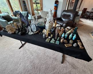 Jean Houston's artifact collection