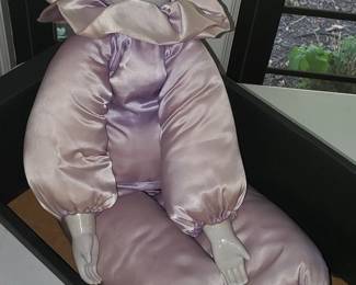 Approx 2' Harlequin doll