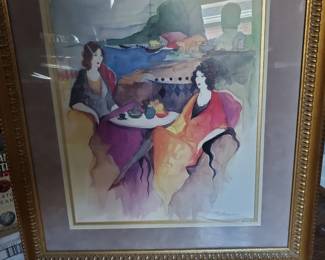 Tarkay 'Seaside cafe'