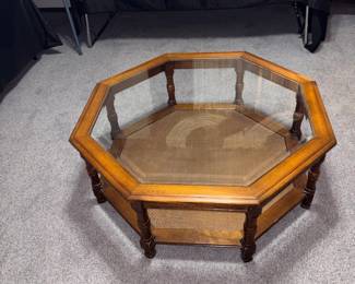 OCTAGONAL COFFEE TABLE