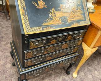 Fabulous Chinoiserie Desk by Maddox