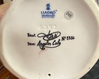 Detail of Artist's Signatures