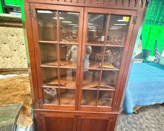 Early Cherry Corner Cabinet