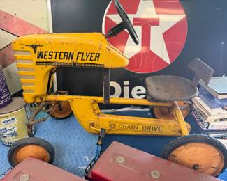 1950's Western Flyer Pedal Tractor