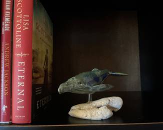 Whale Sculpture Vintage