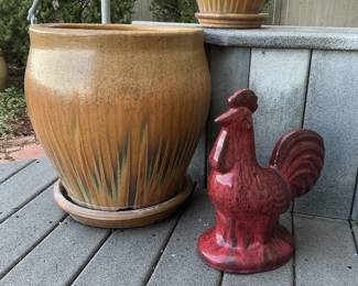 Garden Pots - Chicken Pottery