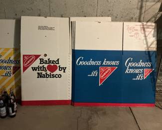 Vintage Nabisco Cardboard Display Boxes
