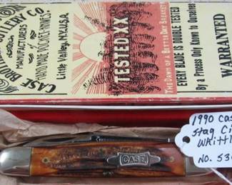 1990 Case XX Stag Cigar Whittler