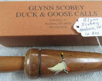 Glynn Scobey - Newbern, TN - Duck Call in Box